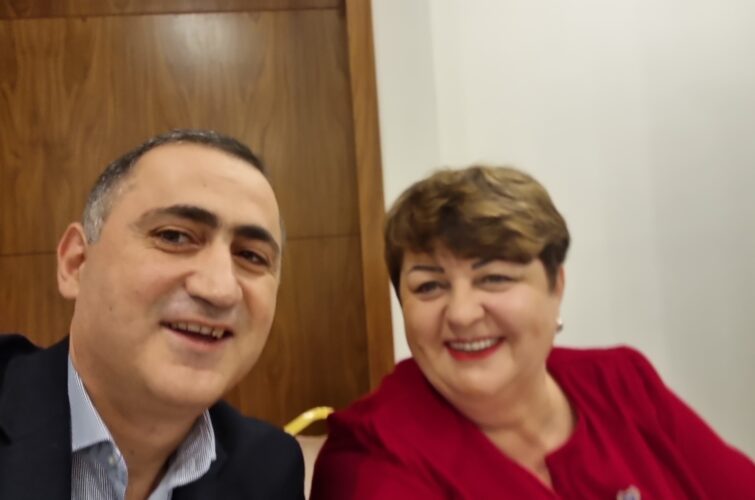 Artyom Matshkalyan and Natalia Shevela